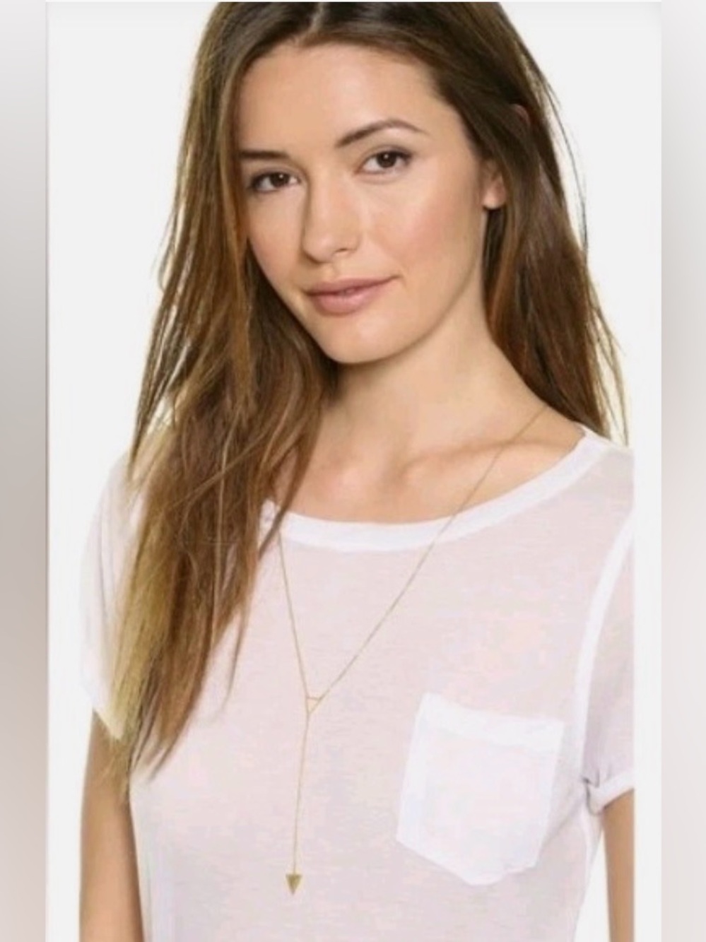Gorjana Mika Lariat -Rose Gold Color
